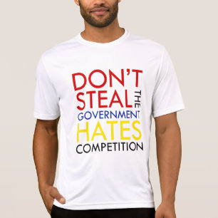 T-shirts Não roube