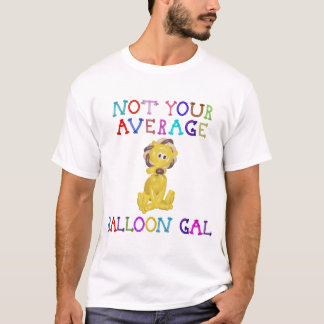 T-shirts Não seu leão médio do balão do galão do balão