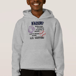 T-shirts Não suje com o Hoodie da irmã de Lil