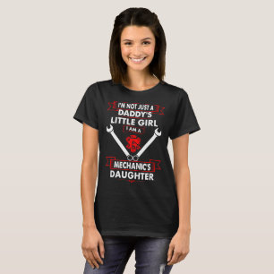 T-shirts Não Tshirt da filha dos mecânicos da menina de