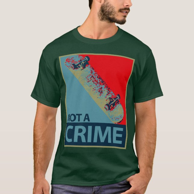 T-shirts não-um-crime (Frente)