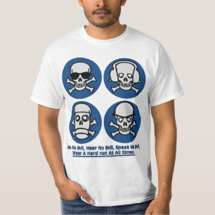 T-shirts Não veja nenhum mau