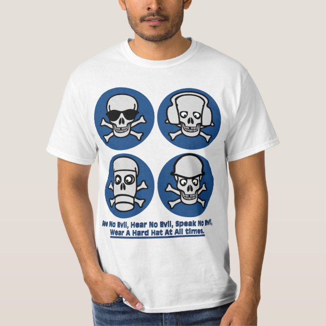 T-shirts Não veja nenhum mau (Frente)