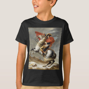 T-shirts Napoleão Cruzando os Alpes - Jacques-Louis David
