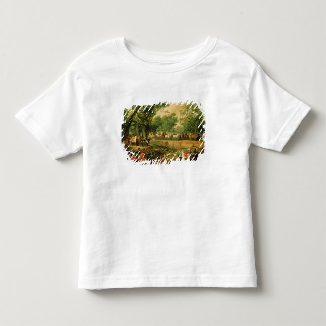T-shirts Napoleon em uma caça na floresta de Compiegne, (Frente)