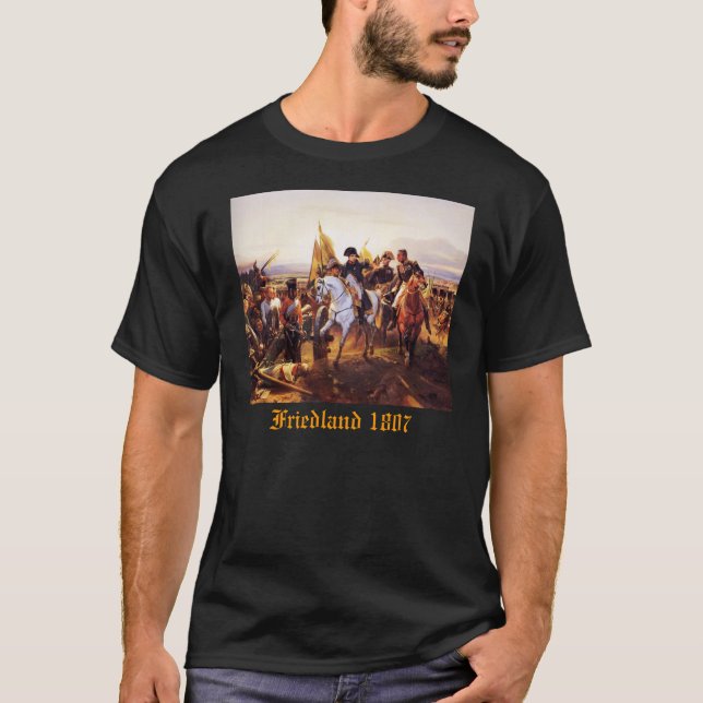 T-shirts Napoleon Friedland 1807 (Frente)