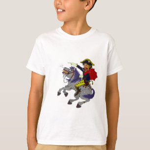 T-shirts Napoleon na agitação