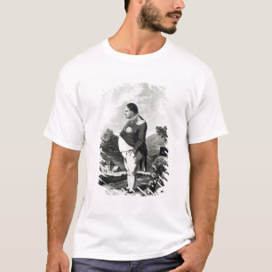 T-shirts Napoleon na ilha de St Helena, 1820
