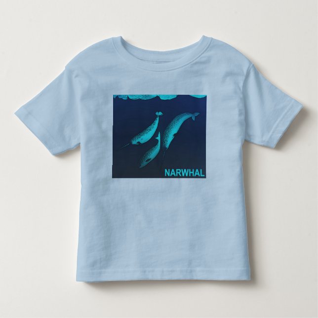 T-shirts Narwhal (Frente)