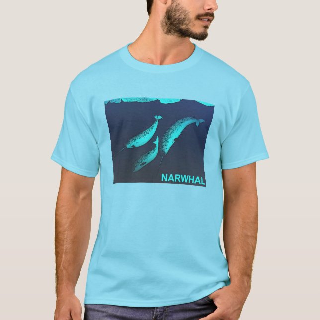 T-shirts Narwhal (Frente)