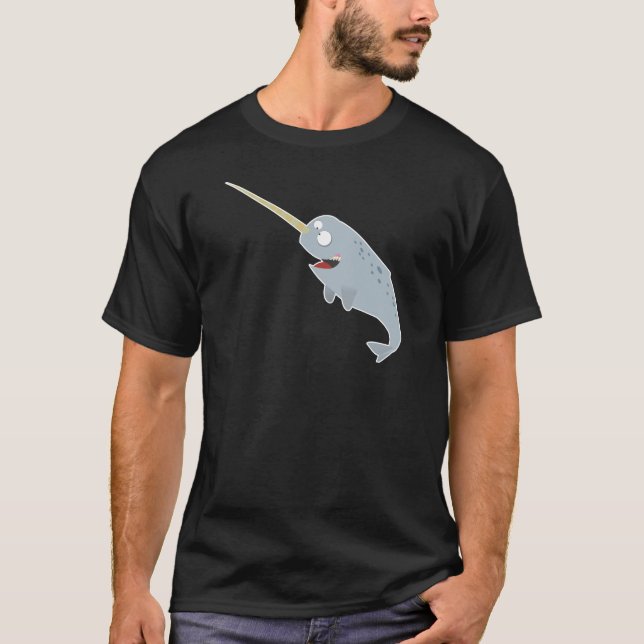 T-shirts narwhal (Frente)