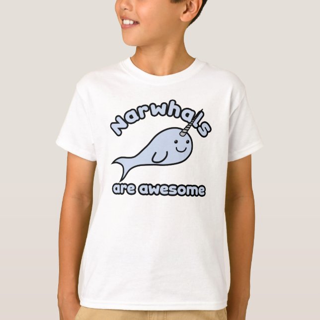 T-shirts Narwhals é impressionante (Frente)