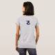 T-shirts "Nascer a Capricórnio" Roupa tipográfico zodiac (Parte Traseira Completa)