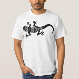 T-shirts Nascer a rastejar - geco