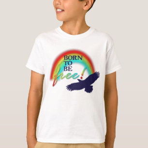 T-shirts Nascer A SER LIVRE