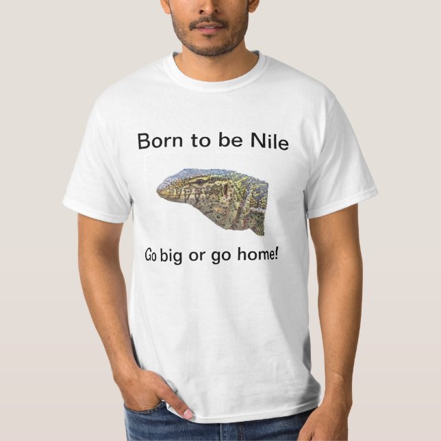 T-shirts Nascer a ser Nile (Frente)