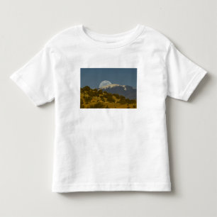 T-shirts Nascer da lua sobre as montanhas Sangre de Cristo,