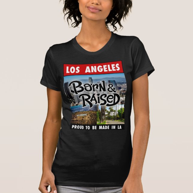 T-shirts Nascer de Los Angeles & aumentado (Frente)