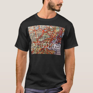 T-shirts Nascer de Newark e aumentado