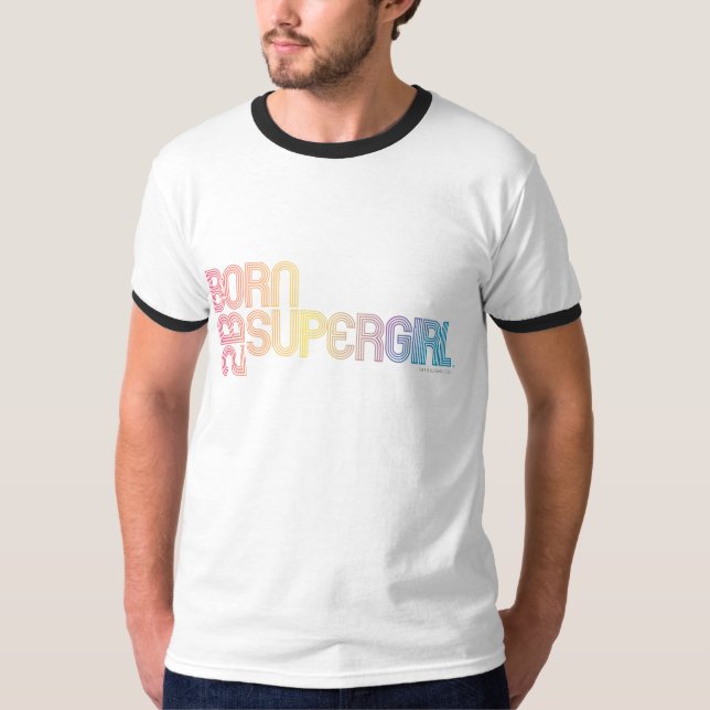 T-shirts Nascer de ser super garota (Frente)