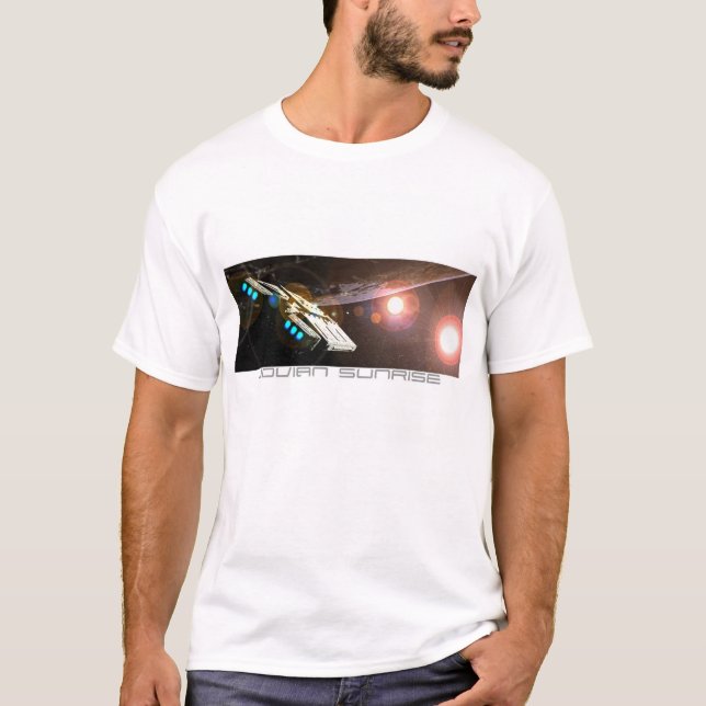 T-shirts Nascer do sol Jovian (Frente)
