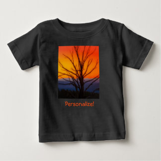 T-shirts Nascer do sol sobre o design do parque nacional de