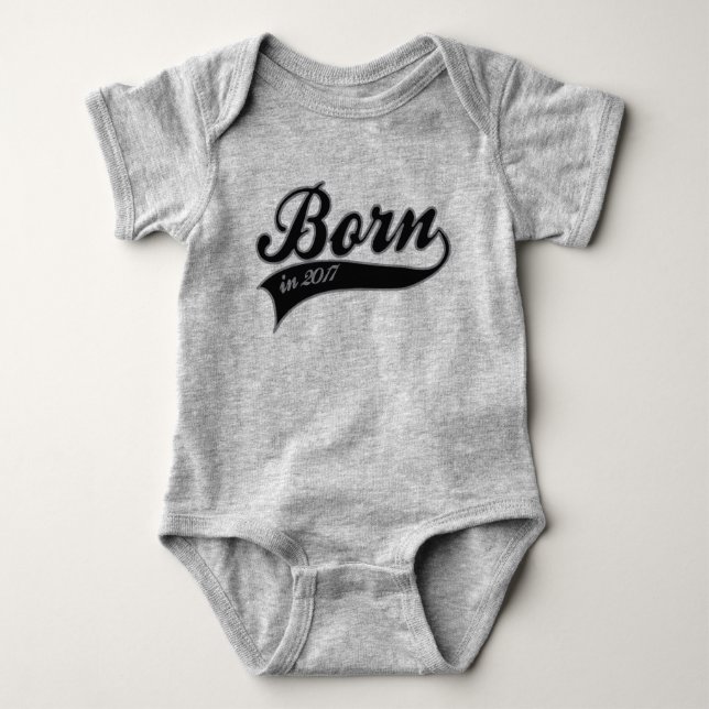 T-shirts Nascer em 2017 (Frente)