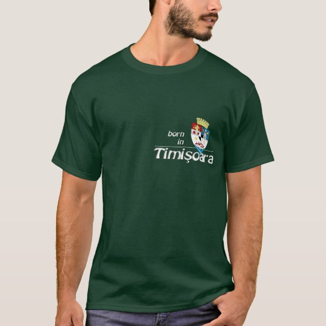 T-shirts Nascer em Timisoara (Frente)