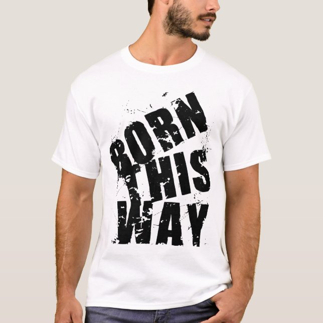 T-SHIRTS NASCER ESTA MANEIRA (Frente)