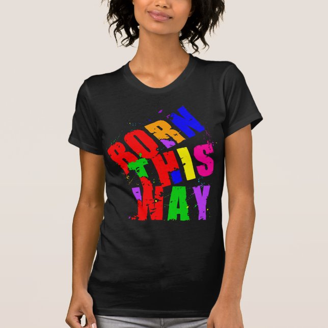 T-SHIRTS NASCER ESTA MANEIRA (Frente)