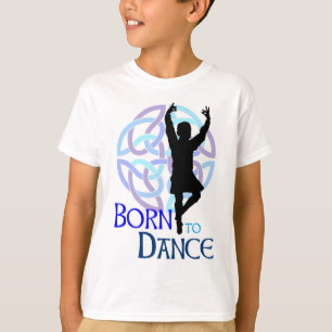 T-shirts Nascer para dançar o menino