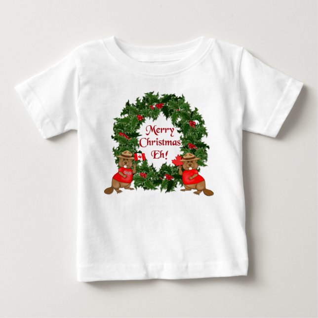T-shirts Natal canadense (Frente)