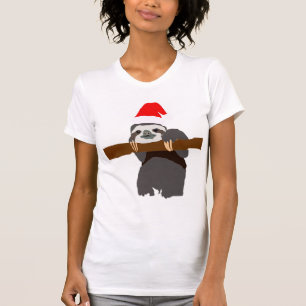 T-shirts Natal da preguiça