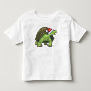 T-shirts Natal da tartaruga da noite estrelado