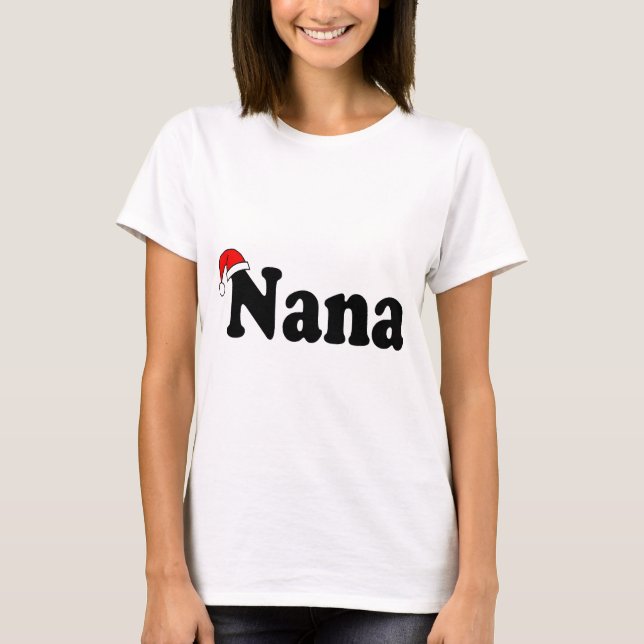 T-shirts Natal de Nana (Frente)