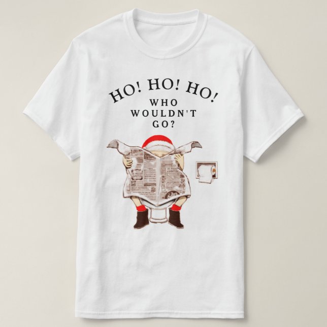 T-shirts Natal Divertido (Frente do Design)
