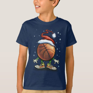 T-shirts Natal do basquetebol