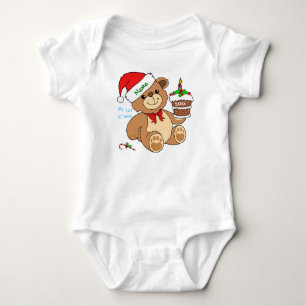 T-shirts Natal do bebê o ø