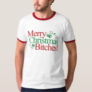 T-shirts natal engraçado b