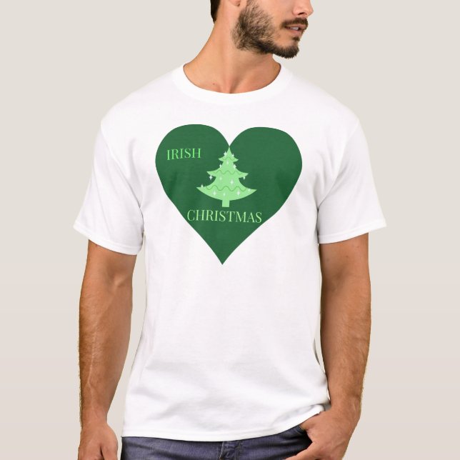 T-shirts Natal irlandês (Frente)