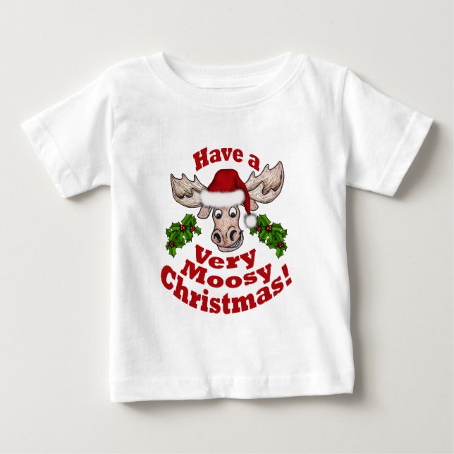 T-shirts natal moosy (Frente)
