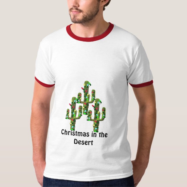 T-shirts Natal no deserto (Frente)