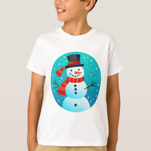 T-Shirts Natal Snowman