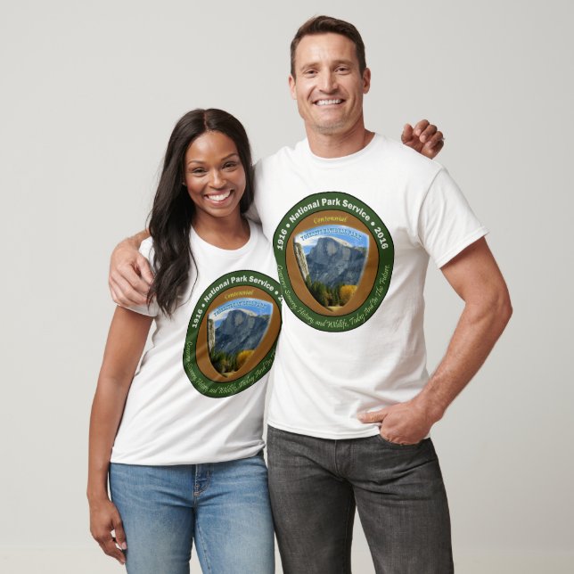 T-shirts National Park Centennil Shirt Half Dome Long Slv (Unissex)