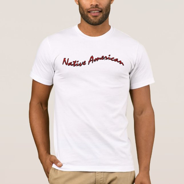 T-shirts nativo americano (Frente)