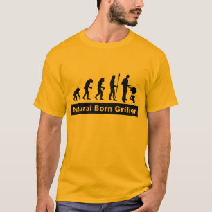 T-shirts natural born griller