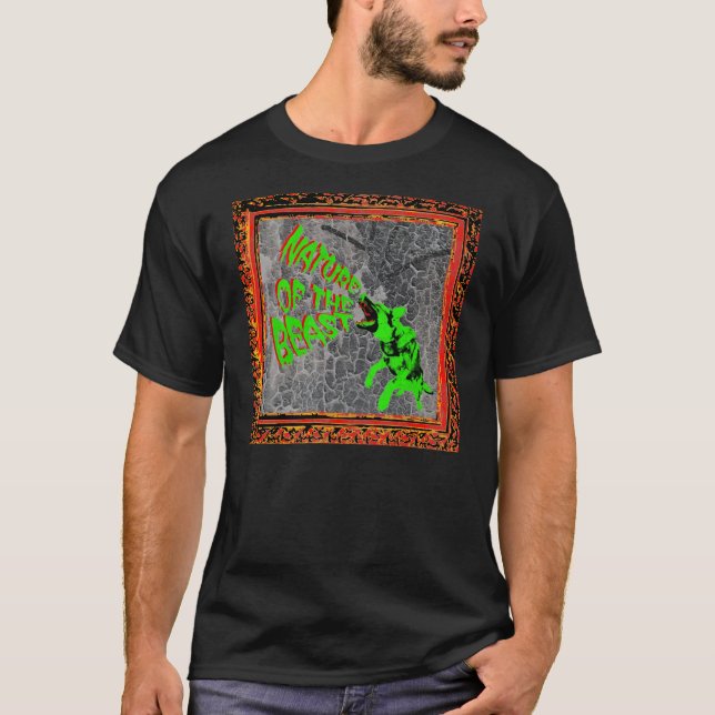 T-shirts Natureza da Besta (Frente)