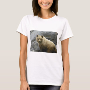 T-shirts Natureza do destino dos animais de Alaska do urso