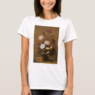 T-shirts Natureza Morta Floral Flores em Vaso, Barroco Anti