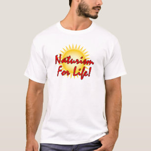 T-shirts Naturista - Naturismo Para A Vida